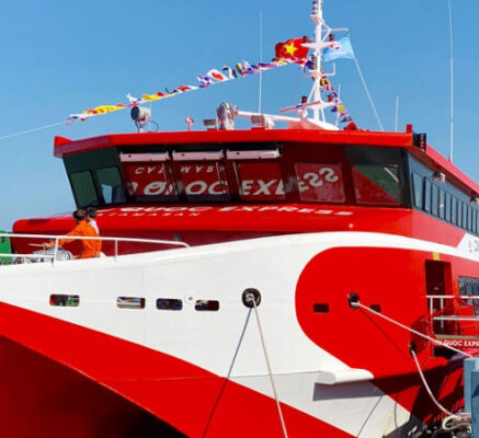 VÉ TÀU CAO TỐC EXPRESS BẾN ĐẦM CÔN ĐẢO CẦN THƠ